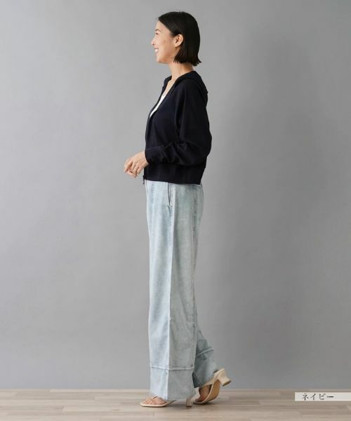 NEMIKA / ネミカ カーディガン・ボレロ | ジップパーカー【Liriito】 | 詳細5