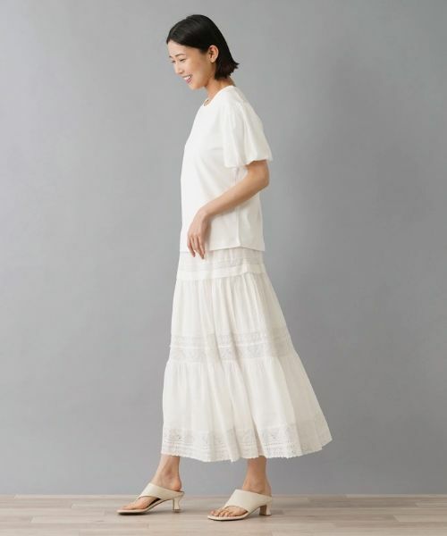 NEMIKA / ネミカ カットソー | ボリュームスリーブ切替え半袖カットソー【Liriito】 | 詳細2