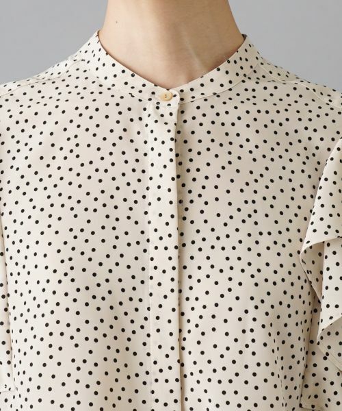 NEMIKA / ネミカ シャツ・ブラウス | バンドカラーブラウス【NEMIKA】 | 詳細11