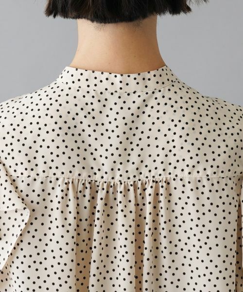 NEMIKA / ネミカ シャツ・ブラウス | バンドカラーブラウス【NEMIKA】 | 詳細13