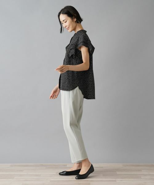 NEMIKA / ネミカ シャツ・ブラウス | バンドカラーブラウス【NEMIKA】 | 詳細2