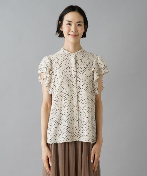 NEMIKA / ネミカ シャツ・ブラウス | バンドカラーブラウス【NEMIKA】 | 詳細8