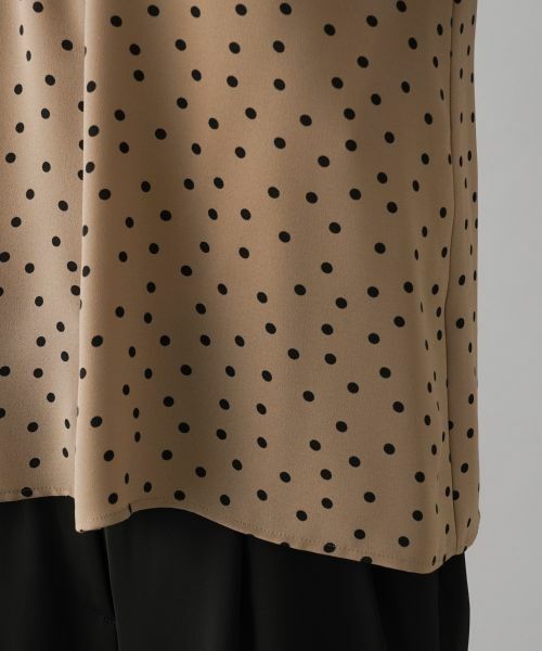 NEMIKA / ネミカ シャツ・ブラウス | ドット柄ロングスリーブブラウス【NEMIKA】 | 詳細12