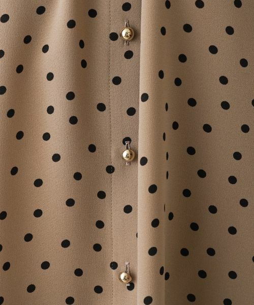 NEMIKA / ネミカ シャツ・ブラウス | ドット柄ロングスリーブブラウス【NEMIKA】 | 詳細13