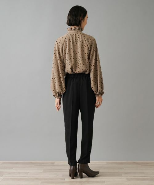 NEMIKA / ネミカ シャツ・ブラウス | ドット柄ロングスリーブブラウス【NEMIKA】 | 詳細6