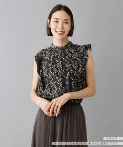 NEMIKA / ネミカ シャツ・ブラウス | フリルノースリーブブラウス【NEMIKA】