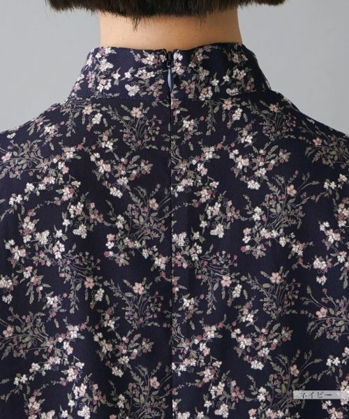 NEMIKA / ネミカ シャツ・ブラウス | フラワープリントノースリーブブラウス【NEMIKA】 | 詳細11