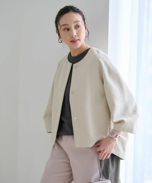 NEMIKA / ネミカ テーラードジャケット | ノーカラージャケット【NEMIKA】 | 詳細1