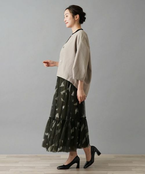 NEMIKA / ネミカ テーラードジャケット | ノーカラージャケット【NEMIKA】 | 詳細10