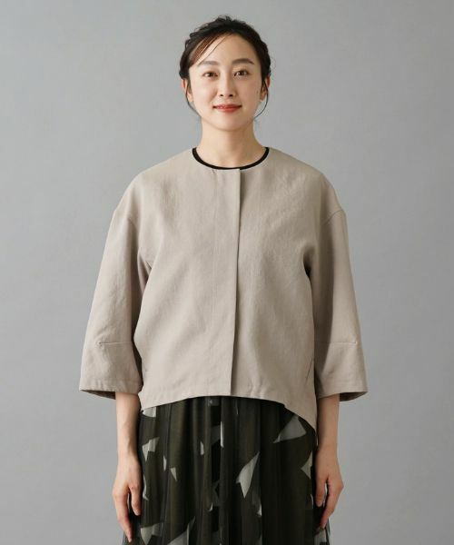 NEMIKA / ネミカ テーラードジャケット | ノーカラージャケット【NEMIKA】 | 詳細12