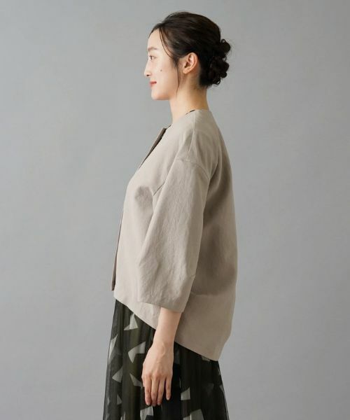 NEMIKA / ネミカ テーラードジャケット | ノーカラージャケット【NEMIKA】 | 詳細13