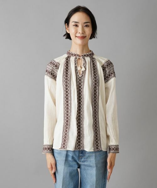 NEMIKA / ネミカ シャツ・ブラウス | 刺繍ブラウス | 詳細4