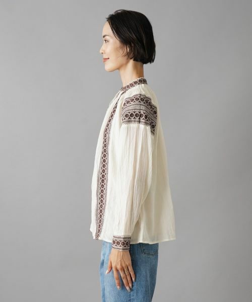 NEMIKA / ネミカ シャツ・ブラウス | 刺繍ブラウス | 詳細5