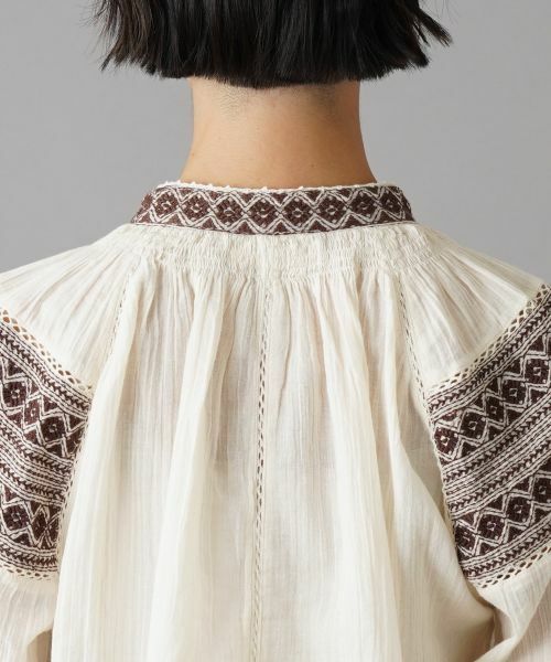 NEMIKA / ネミカ シャツ・ブラウス | 刺繍ブラウス | 詳細8