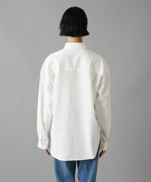 NEMIKA / ネミカ オーバーサイズコットンシャツ【YANUK】 オーバーサイズコットンシャツ【YANUK】 （シャツ・ブラウス