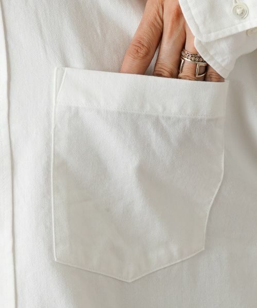 NEMIKA / ネミカ シャツ・ブラウス | オーバーサイズコットンシャツ【YANUK】 | 詳細13