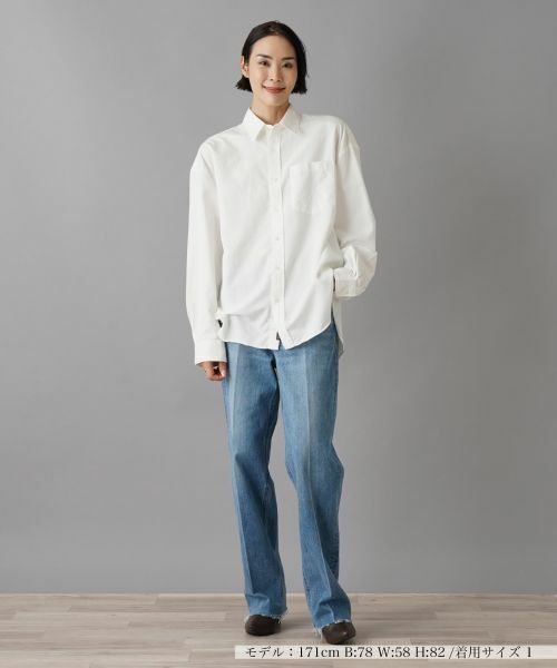 NEMIKA / ネミカ シャツ・ブラウス | オーバーサイズコットンシャツ【YANUK】 | 詳細5