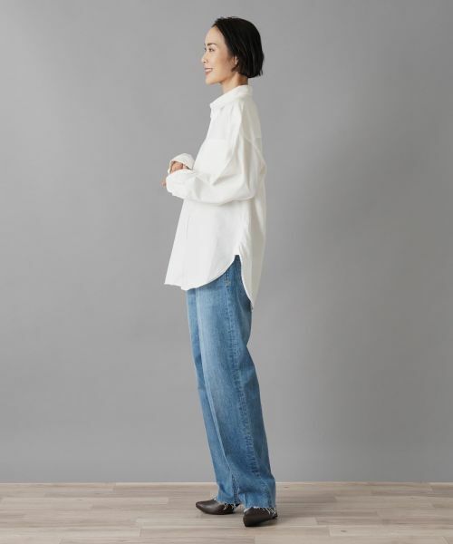 NEMIKA / ネミカ オーバーサイズコットンシャツ【YANUK】 オーバーサイズコットンシャツ【YANUK】 （シャツ・ブラウス