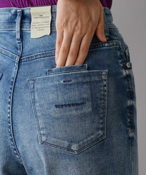NEMIKA / ネミカ デニムパンツ | ワイドフレアデニムパンツ【YANUK】 | 詳細10