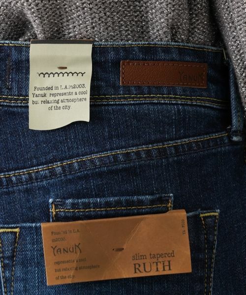 NEMIKA / ネミカ デニムパンツ | スリムテーパードデニムパンツ【YANUK】 | 詳細12