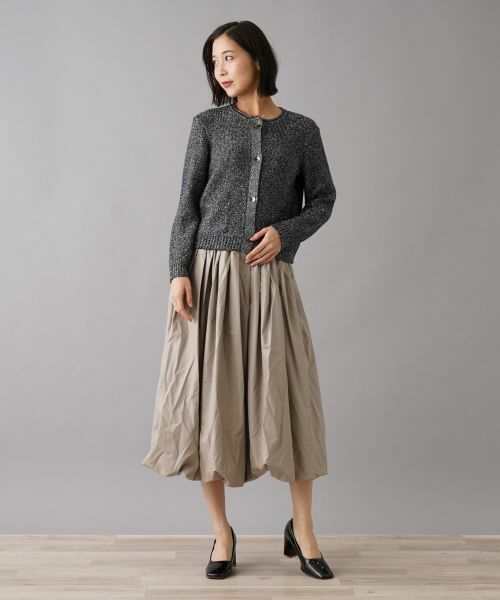 NEMIKA / ネミカ カーディガン・ボレロ | ラウンドネックカーディガン【NEMIKA】 | 詳細1