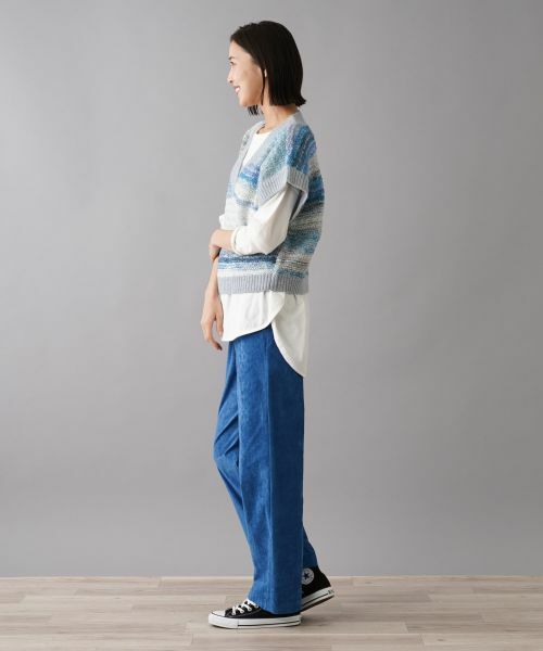 NEMIKA / ネミカ テーラードジャケット | Vネックニットベスト【NEMIKA】 | 詳細14