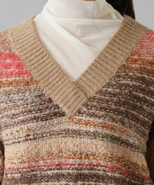 NEMIKA / ネミカ テーラードジャケット | Vネックニットベスト【NEMIKA】 | 詳細7