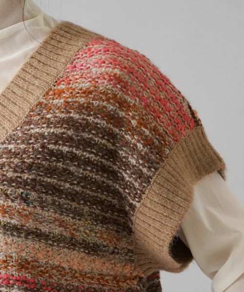 NEMIKA / ネミカ テーラードジャケット | Vネックニットベスト【NEMIKA】 | 詳細9