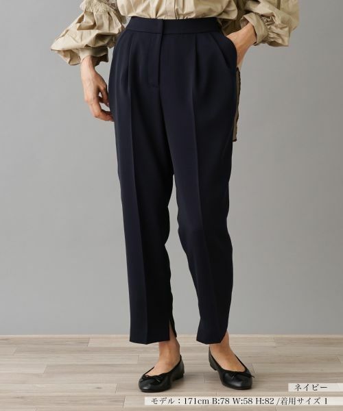 NEMIKA / ネミカ その他パンツ | イージークロップドパンツ【NEMIKA】(ネイビー)