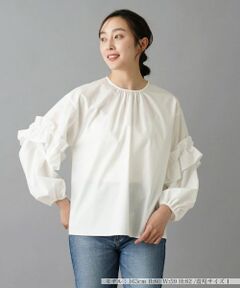 NEMIKA / ネミカ シャツ・ブラウス | 袖フリルブラウス【NEMIKA】