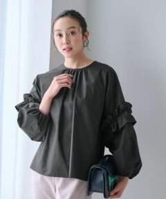 NEMIKA / ネミカ シャツ・ブラウス | 袖フリルブラウス【NEMIKA】