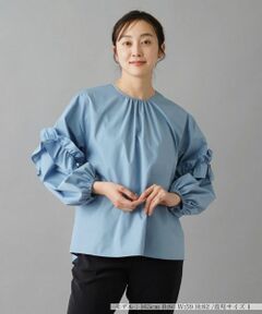 NEMIKA / ネミカ シャツ・ブラウス | 袖フリルブラウス【NEMIKA】