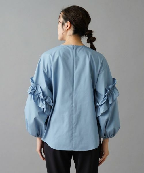 NEMIKA / ネミカ シャツ・ブラウス | 袖フリルブラウス【NEMIKA】 | 詳細11