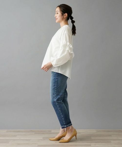 NEMIKA / ネミカ シャツ・ブラウス | 袖フリルブラウス【NEMIKA】 | 詳細2