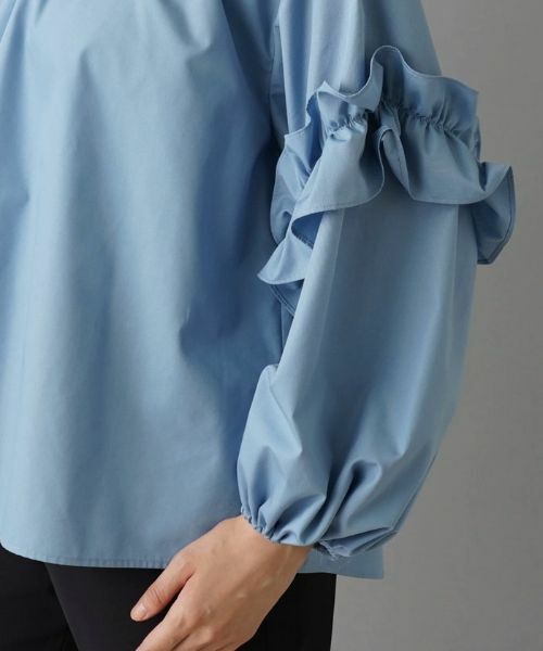 NEMIKA / ネミカ シャツ・ブラウス | 袖フリルブラウス【NEMIKA】 | 詳細21