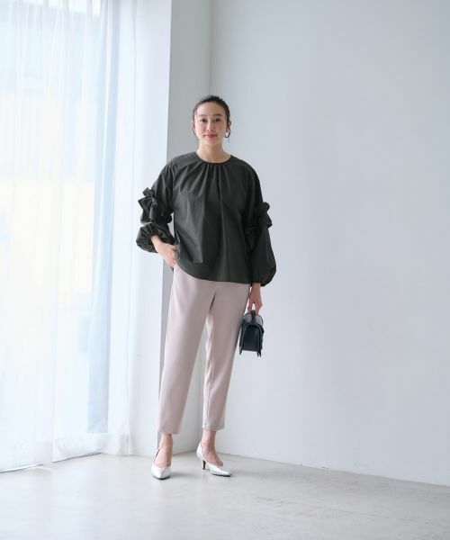 NEMIKA / ネミカ シャツ・ブラウス | 袖フリルブラウス【NEMIKA】 | 詳細5