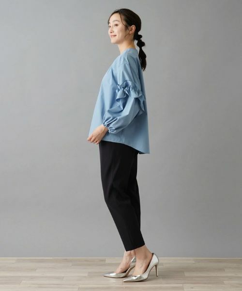 NEMIKA / ネミカ シャツ・ブラウス | 袖フリルブラウス【NEMIKA】 | 詳細7