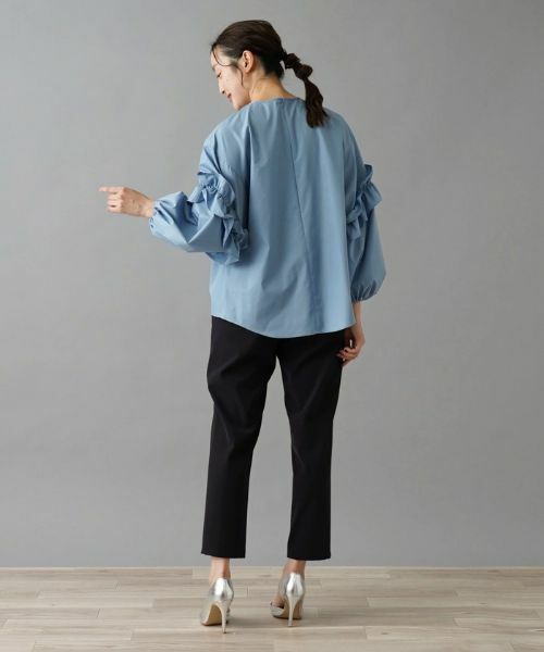 NEMIKA / ネミカ シャツ・ブラウス | 袖フリルブラウス【NEMIKA】 | 詳細8