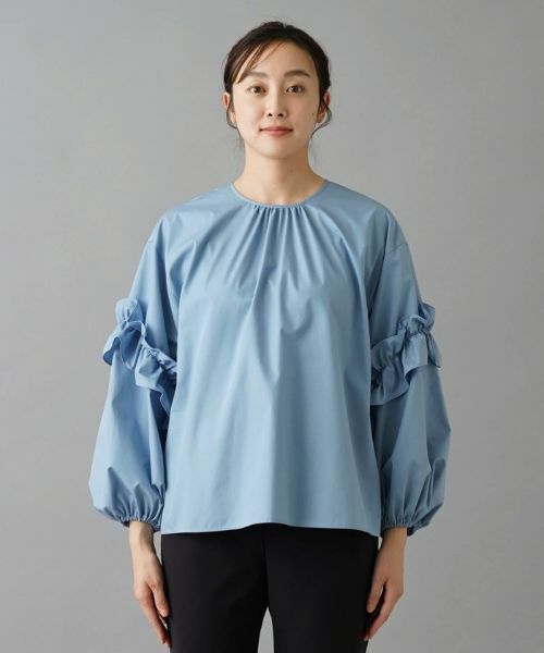 NEMIKA / ネミカ シャツ・ブラウス | 袖フリルブラウス【NEMIKA】 | 詳細9