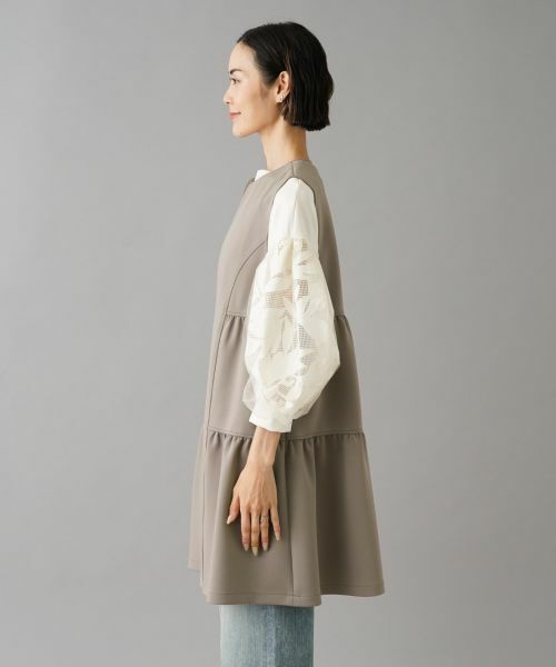 NEMIKA / ネミカ テーラードジャケット | ロングベスト【NEMIKA】 | 詳細11