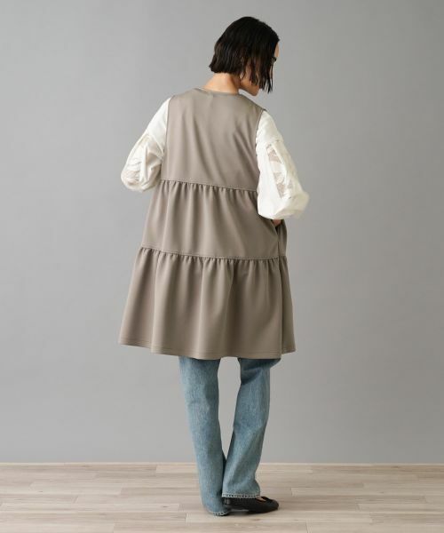 NEMIKA / ネミカ テーラードジャケット | ロングベスト【NEMIKA】 | 詳細9