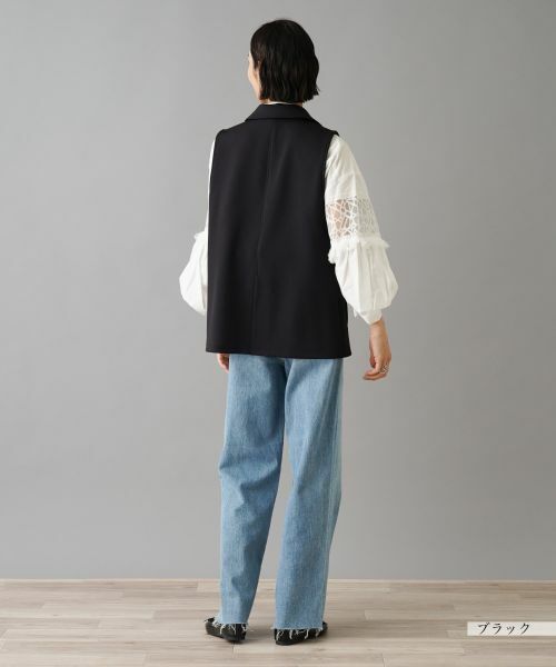 NEMIKA / ネミカ テーラードジャケット | テーラードベスト【NEMIKA】 | 詳細3