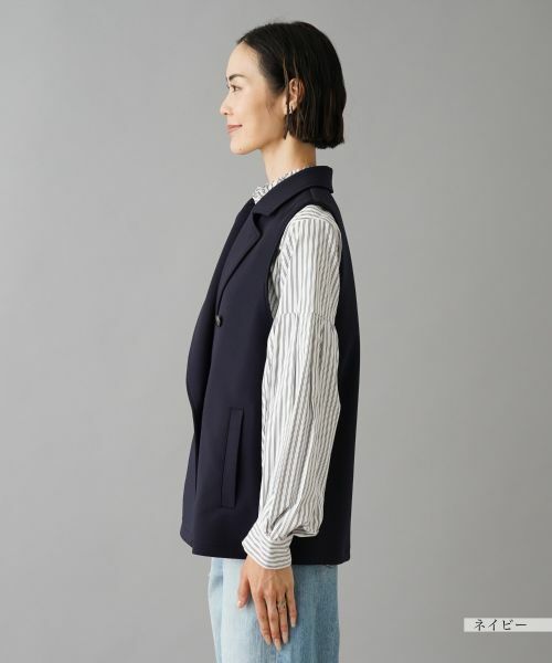 NEMIKA / ネミカ テーラードジャケット | テーラードベスト【NEMIKA】 | 詳細8
