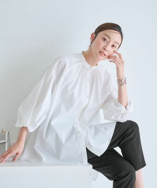 NEMIKA / ネミカ シャツ・ブラウス | クロップドブラウス【NEMIKA】 | 詳細1