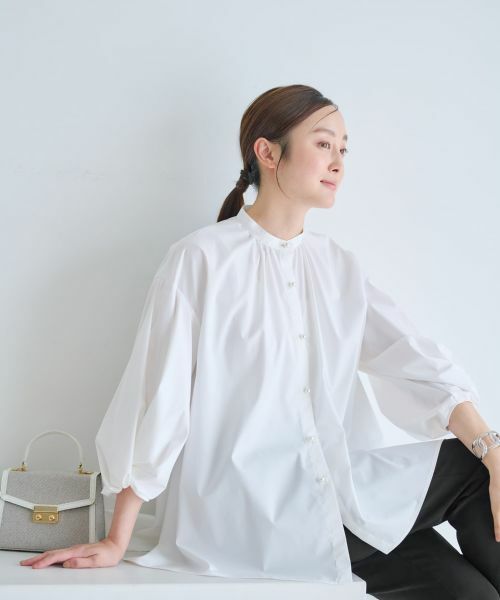 NEMIKA / ネミカ シャツ・ブラウス | クロップドブラウス【NEMIKA】 | 詳細2