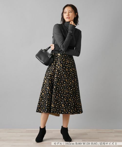 NEMIKA / ネミカ ミニ・ひざ丈スカート | 【大草直子さん×NEMIKA】フレアスカート【NEMIKA】 | 詳細2