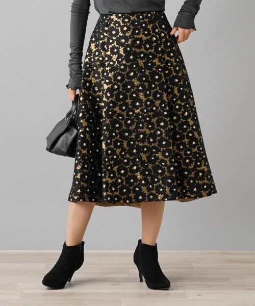 NEMIKA / ネミカ ミニ・ひざ丈スカート | 【大草直子さん×NEMIKA】フレアスカート【NEMIKA】 | 詳細5