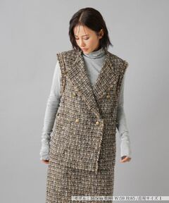 NEMIKA / ネミカ テーラードジャケット | 【大草直子さん×NEMIKA】ベスト【NEMIKA】