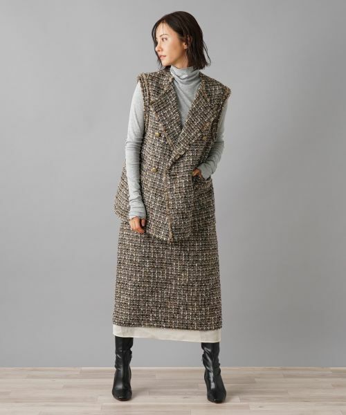 NEMIKA / ネミカ テーラードジャケット | 【大草直子さん×NEMIKA】ベスト【NEMIKA】 | 詳細2