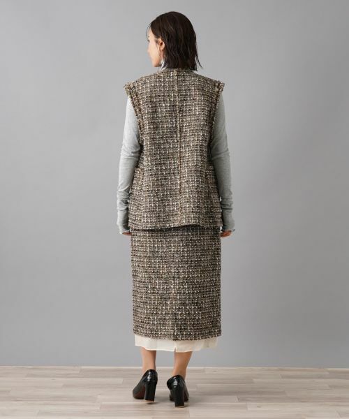 NEMIKA / ネミカ テーラードジャケット | 【大草直子さん×NEMIKA】ベスト【NEMIKA】 | 詳細5